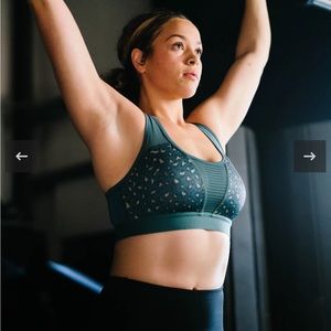 Zyia Pine Leopard Bomber Bra 2 RC (XXXL)